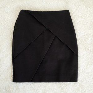 H&M dark gray tulip pencil skirt